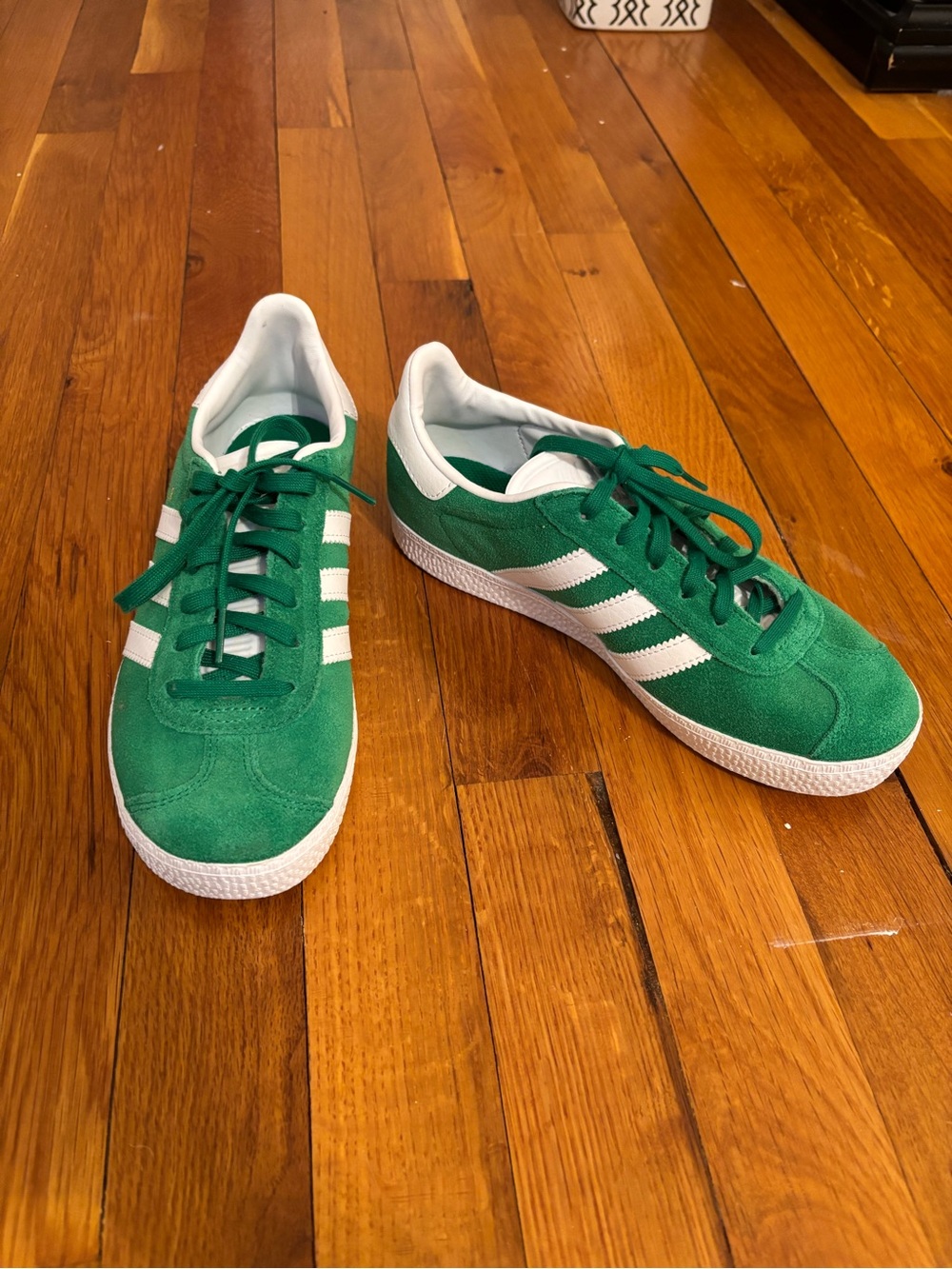 adidas Green and White Women's Sneakers